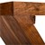 WOMO-DESIGN stolik boczny Z-shape brazowy, 45x30x60 cm, wykonany z litego drewna akacjowego