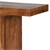 WOMO-DESIGN side table I-shape brown, 45x30x60 cm, made of solid acacia wood