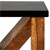 Masa laterala M-Form 45x30x60 cm lemn de salcâm maro WOMO-DESIGN