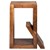 Odkládací stolek Q-Form 45x30x60 cm Hnedé akáciové drevo WOMO Design
