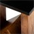 WOMO-DESIGN stolik boczny W-shape brazowy, 45x30x60 cm, wykonany z litego drewna akacjowego