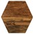 Couchtisch 30x30x35 cm Natur aus Sheesham Holz WOMO-Design