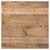 WOMO-DESIGN Mesa de café quadrada natural/branca, 70x70x40 cm, feita de madeira de manga