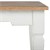 Kávézóasztal négyzet 70x70x40 cm természetes/fehér mangófa WOMO-Design