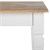 Lavica 100x35x45 cm prírodné/biele mangové drevo WOMO-Design