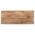 Tablero bajo de TV natural/blanco, 110x35x57 cm, con cajón y armario, de madera de mango