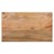 Mesa consola natural/blanca, 60x35x80 cm, de madera de mango