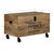 Tavolino WOMO-DESIGN naturale, 70x44x45 cm, legno di acacia