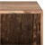 WOMO-DESIGN TV lowboard com 2 gavetas, 100x50x40 cm, acácia e soleira de madeira com pés metálicos