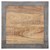 WOMO-DESIGN mesa lateral natural, 50x50 cm, feita de madeira de manga maciça