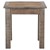 WOMO-DESIGN side table natural, 50x50 cm, made of solid mango wood