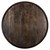 Mesa de centro WOMO-DESIGN marrón oscuro, Ø 75x35 cm, de madera de mango maciza
