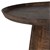 WOMO-DESIGN coffee table dark brown, Ø 75x35 cm, made of solid mango wood