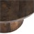 Soffbord Ø 75x35 cm mörkbrunt mangoträ WOMO-Design