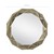 Wall mirror Ø 65 cm gold made of glass with metal frame WOMO design