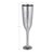 WOMO-DESIGN Champagne cooler on stand XXL, silver, made of aluminium