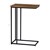 Sivupöytä 40x25x60 cm luonnollinen/musta mangopuu ja metallirunko WOMO-Design