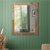 WOMO-DESIGN specchio da parete marrone, 100x80 cm, in legno di mango e MDF