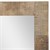 WOMO-DESIGN Nástenné zrcadlo hnedé, 100x80 cm, z mangového dreva a MDF desky