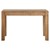 WOMO-DESIGN dining table brown, 120x77x60 cm, made of solid mango wood and MDF
