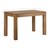 Jedálenský stôl 120x77x60 cm Hnedé mangové drevo a MDF WOMO-Design