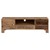 WOMO-DESIGN TV lowboard castanho, 150x45x40 cm, feita de madeira de manga maciça e MDF