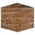 Sada 2 šestuholníkových stolíkov 73x45 / 56x40 cm prírodné mangové drevo a železo WOMO-Design