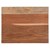 WOMO-DESIGN mesa lateral com gaveta, natural/prata, 30x39x59 cm, rectangular, feita de madeira de manga maciça e aço inoxidável