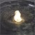 WOMO-DESIGN Springbrunnen anthrazit, mit LED Beleuchtung und Pumpe in Steinoptik,  Ø 51x26 cm, aus Kunststoff