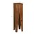 WOMO-DESIGN 3er Set Dekosäulen, quadratisch, braun, aus Akazienholz