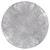 Couchtisch Ø 90x37 cm Silber aus Aluminium in Hammerschlag Optik  WOMO-Design