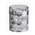 Beistelltisch Ø 40x50 cm Silber aus Metall WOMO-Design