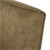 Fauteuil de salon WOMO-DESIGN avec accoudoir olive, 76x76x74 cm, en micro cuir avec aspect daim