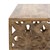 Table basse 80x80x46 cm marron en bois de manguier WOMO-Design
