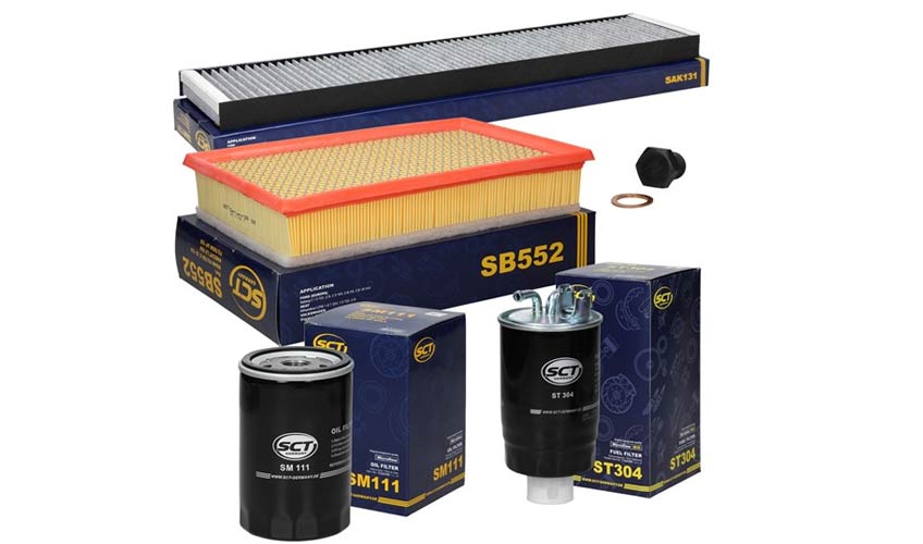 Original SCT Inspektionspaket Filter Set Motor Flush Motorspülung 11585322